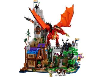 Конструктор LEGO (21348) Ideas Підземелля та дракони: Казка Червоного Дракона