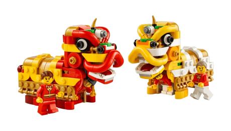 Конструктор LEGO (40915) Танець лева