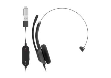 Накладні навушники Cisco Headset 321 Wired Single USB-C Teams Qualified Carbon Black (HS-W-321Q-C-USBC)