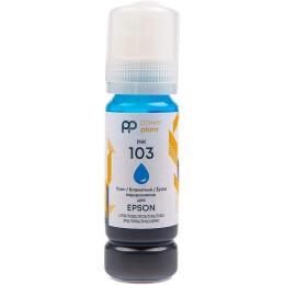Чорнило для принтера PowerPlant 103 для Epson L3100/3110/3150 70г водорозчинне Cyan (PP103C)