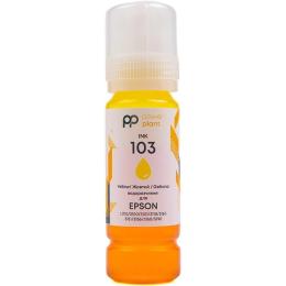 Чорнило для принтера PowerPlant 103 для Epson L3100/3110/3150 70г водорозчинне Yellow (PP103Y)