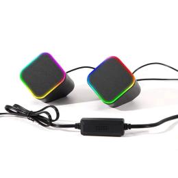 Акустична система ColorWay Cubix 2.0 Black (CW-SPU05BK)