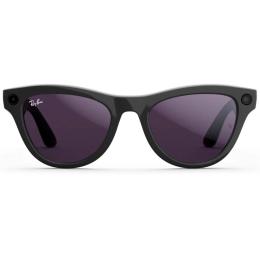 Смартокуляри Ray-Ban Meta Skyler Gen 2 St. Shiny Black Frame/Clear to Amethyst Transitions Lenses (RW4014 601/CH)