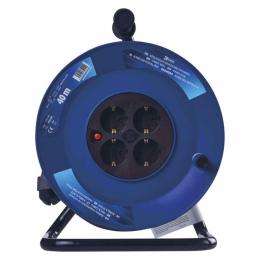 Мережевий фільтр Emos P09240M катушка 4 розетки, 40 м