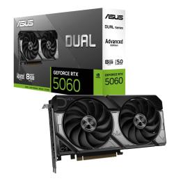 Відеокарта Asus Dual GeForce RTX 5060 8GB GDDR7 OC Edition Advanced (DUAL-RTX5060-O8G-A)