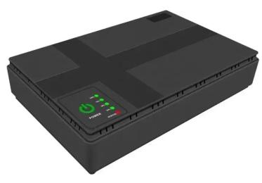 Джерело безперебійного живлення для роутера Voltronic DC1018P Black 12000mAh