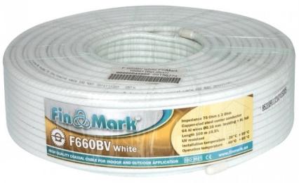 Коаксіальний кабель FinMark F 660BV White