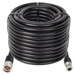 Коаксіальний кабель Voltronic 10 метрів, N Type Male-N Type Female (тато, штекер-мама, гніздо) Black