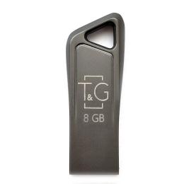 Флеш память T&amp;G 114 Metal 8GB USB 2.0 Gray