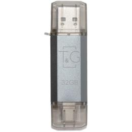 Флеш память T&amp;G 009 Star 32GB Type-C USB 2.0 Silver