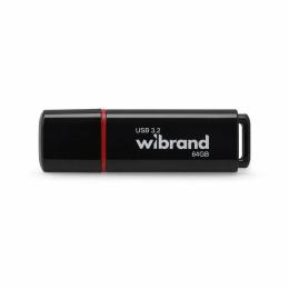 Флеш память Wibrand Scarab 64GB USB 3.2 Gen1 Black
