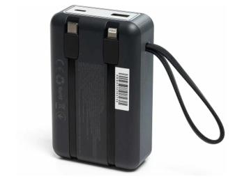 Зовнішній портативний акумулятор Holmer NRG-03 Hippo Black 20000mAh 65W
