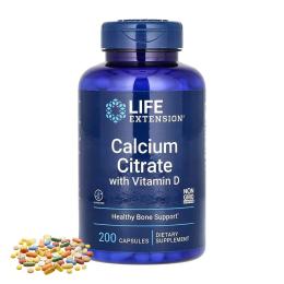 Вітамінно-мінеральний комплекс Calcium Citrate with Vitamin D - 200 caps (2023-10-5210)