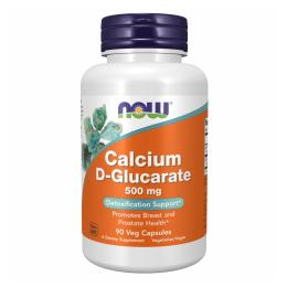 Вітамінно-мінеральний комплекс Now Foods Calcium D-Glucarate 500mg - 90 vcaps (2022-10-1708)