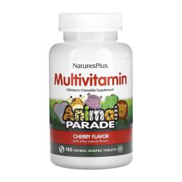 Вітаміни та мінерали Natures Plus Childrens Multivitamin - 180 tabs Cherry (2023-10-3455)