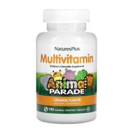 Вітаміни та мінерали Natures Plus Childrens Multivitamin - 180 tabs Orange (2023-10-3456)