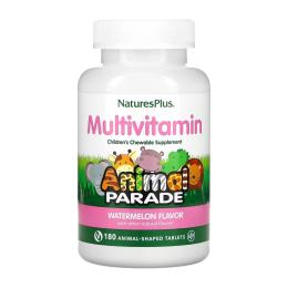 Вітаміни та мінерали Natures Plus Childrens Multivitamin - 180 tabs Watermelon (2023-10-3460)