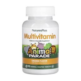 Вітаміни та мінерали Natures Plus Childrens Multivitamin - 90 tabs Orange (2023-10-3240)
