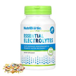 Вітаміни та мінерали NutriBiotic Essential Electrolytes - 100 caps ( 2023-10-5476)