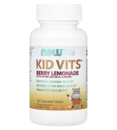 Вітамінно-мінеральний комплекс Now Foods Kid Vits - 120 tabs Berry Lemonade (2022-10-0112)