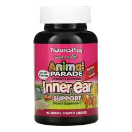 Вітаміни та мінерали Natures Plus Kids Inner Ear Support Chewable - 90 tabs (2022-10-2852)