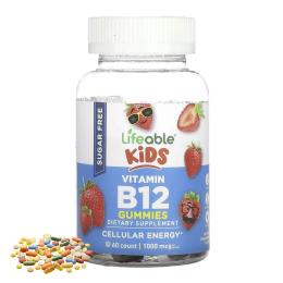 Вітамінно-мінеральний комплекс Vitamin B12 Kids Sugar Free - 60 gummies (2023-10-7292)
