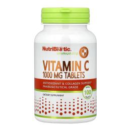 Вітаміни та мінерали NutriBiotic Vitamin C 1000 mg - 100 tabs ( 2023-10-7435)