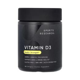 Вітаміни та мінерали Sports Research Vitamin D3 4000IU - 360 softgels (2023-10-6657)