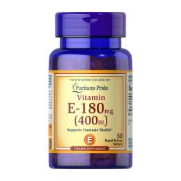 Вітаміни та мінерали Puritans Pride Vitamin E-400 IU - 50 softgels ( 2023-10-4592)