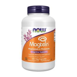 Вітаміни та мінерали Now Magtein magnesium l-threonate (180 veg caps) ( 24865-01)