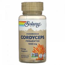 Вітаміни та мінерали Solaray Cordyceps Mushroom 1000 mg (60 veg caps) ( 24850-01)