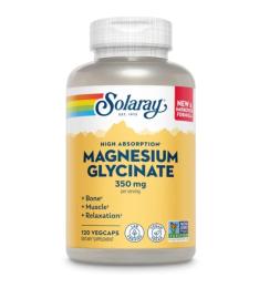 Вітаміни та мінерали Solaray Magnesium Glycinate 350 mg (120 veg caps) ( 20880-01)