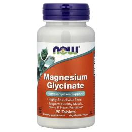 Вітамінно-мінеральний комплекс Now Foods Magnesium Glycinate - 90 tabs (2024-11-0627)