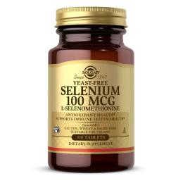 Вітаміни та мінерали Solgar Selenium Yeast-Free 100mcg - 100 tabs ( 100-11-5311185-20)
