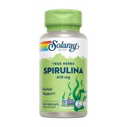 Вітаміни та мінерали Solaray Spirulina 410 mg (100 veg caps) ( 24853-01)
