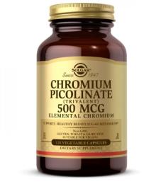 Вітаміни та мінерали Solgar  Chromium Picolinate 500 mcg (120 veg caps) ( 11062-01)