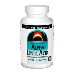 Вітаміни та мінерали Source Naturals Alpha Lipoic Acid 600 mg (30 caps) ( 24855-01)