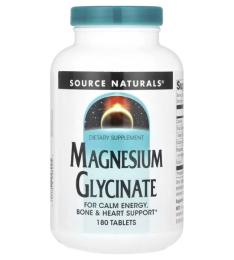 Вітаміни та мінерали Source Naturals Magnesium Glycinate (180 tab) ( 24380-01)