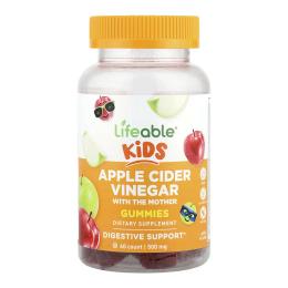 Натуральні добавки і екстракти Lifeable Apple Cider Vinegar with the Mother Kids - 60 gummies (2023-10-7257)