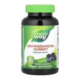 Натуральні добавки і екстракти Natures Way Ashwagandha Gummy - 90 gummies (2023-10-4679)