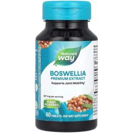 Натуральні добавки і екстракти Natures Way Boswellia Premium Extract - 60 tabs (2023-10-6850)