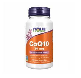 Натуральні добавки і екстракти Now Foods CoQ10 30mg - 120 vcaps  (2022-10-0097)