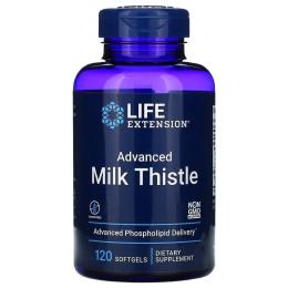 Натуральні добавки і екстракти Life Extension Advanced Milk Thistle - 120 softgels (2022-10-1928)