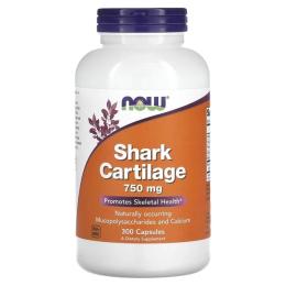 Натуральні добавки і екстракти Now Foods Shark Cartilage 750mg - 300 caps  (2023-10-5247)