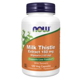 Натуральні добавки і екстракти Now Foods Silymarin Milk Thistle 150mg - 120 vcaps  (2022-10-0391)