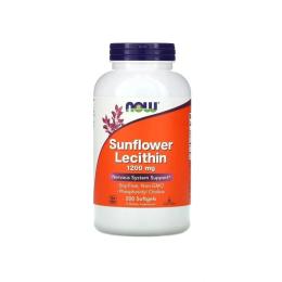 Натуральні добавки і екстракти Now Foods Sunflower Lecithin 1200mg - 200 sgels  (2022-10-1324)