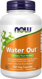 Натуральні добавки і екстракти Now Foods Water Out - 200 vcaps