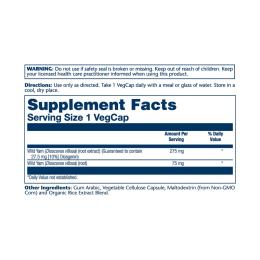 Натуральні добавки і екстракти Solaray Wild Yam Root Extract 275mg - 60 vcaps (2023-10-4426)