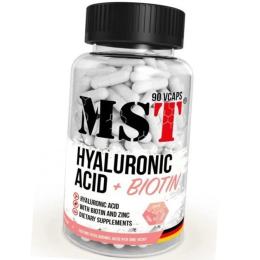 Натуральні добавки і екстракти MST Hyaluronic Acid + Biotin (90 vcaps) (18071-01)