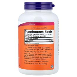 Натуральні добавки і екстракти Now Foods Inositol Powder - 227g  (2023-10-4539)